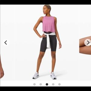 Lululemon Fast as Light Tank *Mesh Magenta Glow